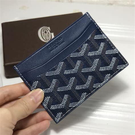 goyard card holder dimensions|authentic Goyard card holder.